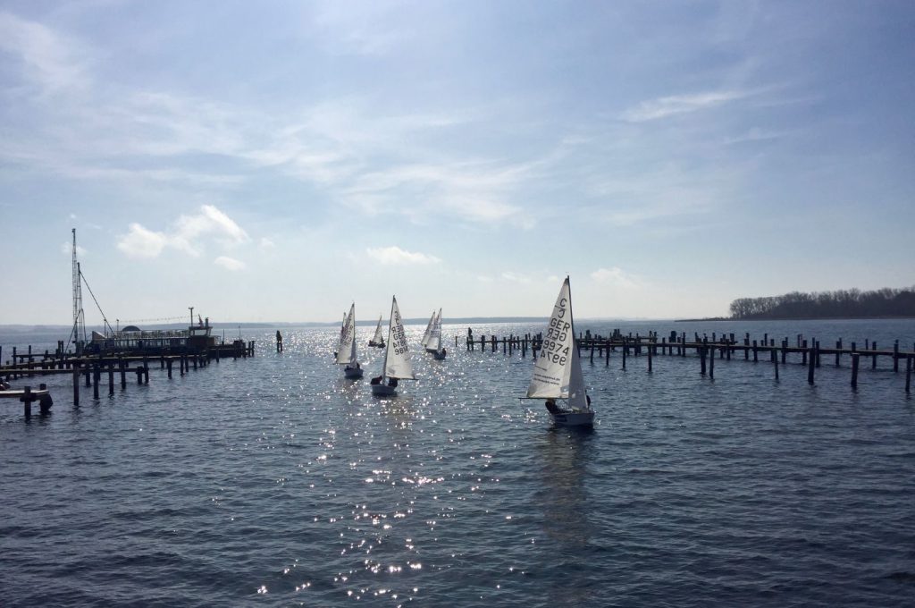 Segeln im Ostseebad Rerik auf dem Salzhaff