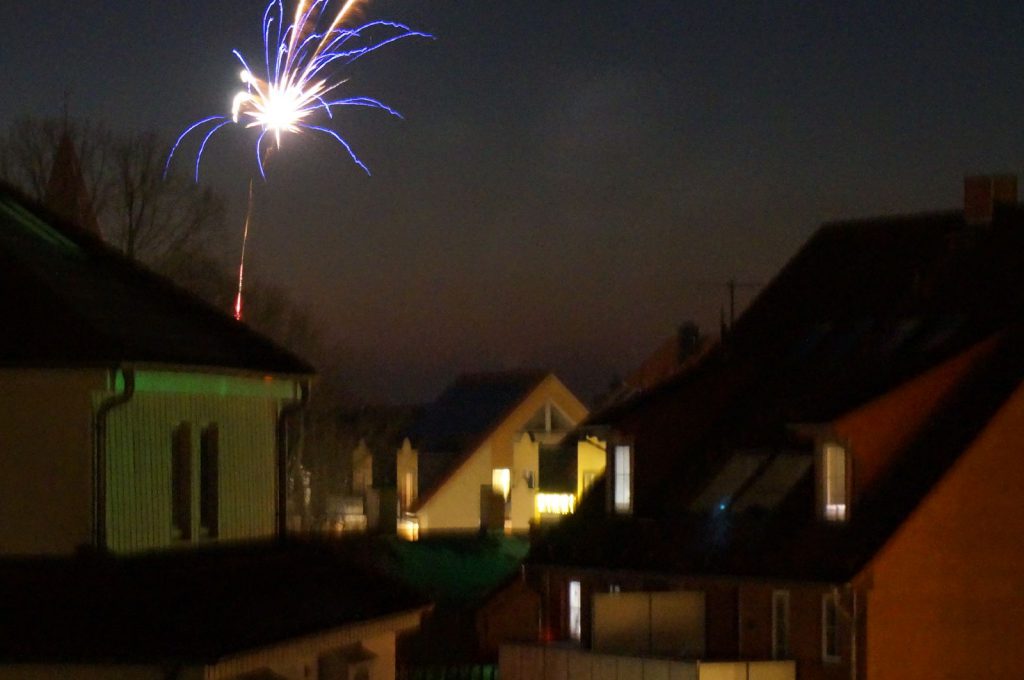Feuerwerk in Rerik