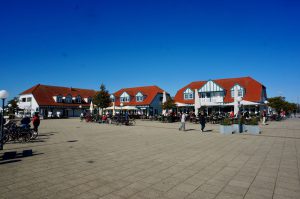 Restaurants am Haffplatz in Rerik