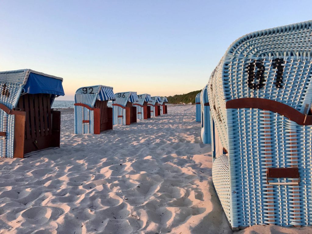 Strandkorb Rerik Strand Strandkörbe am Ostseestrand Rerik
